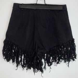 SHEIN Black denim shorts